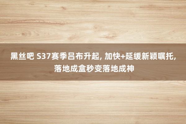 黑丝吧 S37赛季吕布升起， 加快+延缓新颖嘱托， 落地成盒秒变落地成神